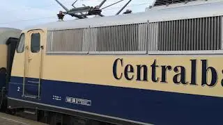CentralBahn BR 110 383-7 hat Ausfahrt in Nienburg (Weser). Als RE 78 Ersatzzug ➡️ Minden (Westalen)
