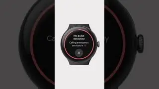 Google Pixel Watch 3 Loss Of Pulse detection alarm