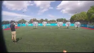 181226 Rhys stag zorb football