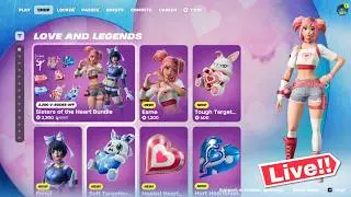 🔴 *NEW* FORTNITE DISNEY UPDATE! ITEM SHOP TODAY! (Chapter 7 LIVE)