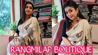 RANGMILAP DESIGNER BOUTIQUE LATEST COLLECTION||PARTY WEAR DESIGNER SAREES COLLECTION ONLINE SHOPPING
