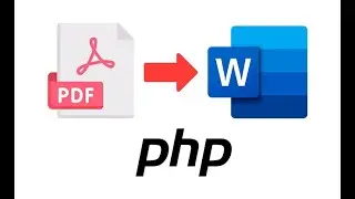 Cómo Convertir Un PDF a Word con PHP (Código Script)