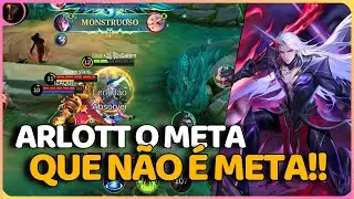 TE DESAFIO A N&Atilde;O SURTAR COM ESSA PARTIDA! - ARLOTT GAMEPLAY | Mobile Legends