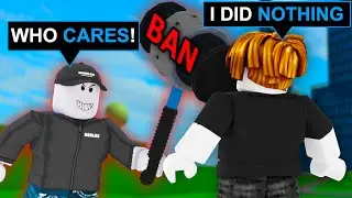 Модератор Roblox ЗАБАНИЛ НЕВИННОГО ИГРОК. То, что произошло дальше, шокирует...