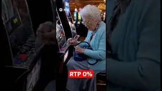 Cette grand-m&egrave;re d&eacute;teste les machines &agrave; sous ! 🎰 #casino #grandma #slotmachine #sora