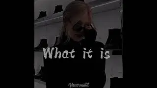 DOECHII - What it is (slowed+echo) remix