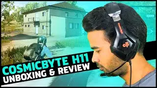 COSMIC BYTE H11 Gaming Headphone Unboxing and Review. Best gaming headset for PUBG Mobile under 1000