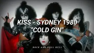 KISS - Cold Gin | Sub.Espa&ntilde;ol + Lyrics | Live Sydney 1980 - Parte 2