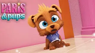 Mugsy is Stuck in the Elevator?! 😱 Crafting an Escape | Cartoons for Kids | @ParisAndPups