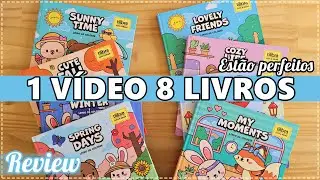 REVIEW Livros para Colorir Tilibra - Cute e Relax