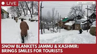 Fresh snow blankets Jammu and Kashmir, traffic and travel services hit