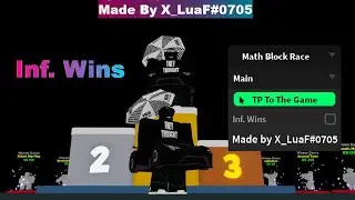 Math Block Race OP Script | Infinite Wins