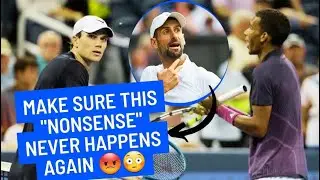 Djokovic Slams Controversial Draper vs  Auger Aliassime Match Point, Calls for Video Review
