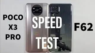 Xiaomi Poco X3 Pro vs Samsung F62 Speed Test