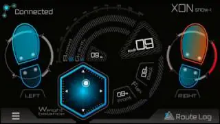 Cerevo XON snow-1 App Demo - Performance feedback