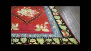 Eastern European Flat Woven Rug