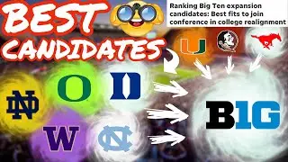Ranking the *BEST* Realignment Candidates for Big Ten Expansion