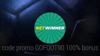 #paris#sportifs #betwinner  code promo GOFOOT90 100% bonus