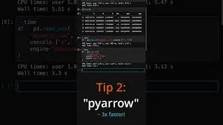 Pandas Essentials: Blazing fast CSV loading! 