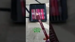 *Day 7* SWISS BEAUTY Bold Matte Lip Liner ~ Maroon ~ | #ashortaday #lipliners