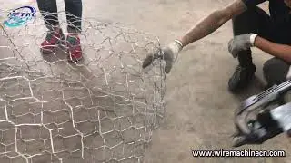 How to make gabion box