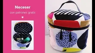 Neceser XXL con Patrones Gratis ♥