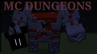 Minecraft Dungeons monsters joined my WORLD! (MCPE mod review) 1.12.0