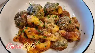 Felicia Bush Brings Big Flavor with Baked Meatball Tortellini