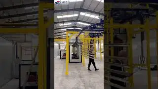 Powder Coating Line Manufacturer #coatingline #coatingbooth #powdercoatingline