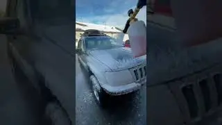 Trail ride and road salt cleanup Jeep Grand Cherokee WJ