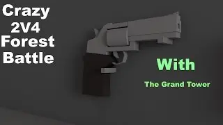Unturned Crazy 2v4 Forest Battle