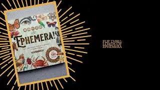 Flip Thru: Loads of Ephemera Sticker Book