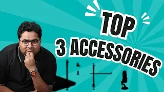 Top 3 Must-Have Accessories I Bought for My YouTube Setup