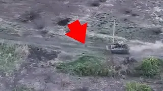 Drone Placing Powerful Mine That Destroys BMP-2 With FPV Drone