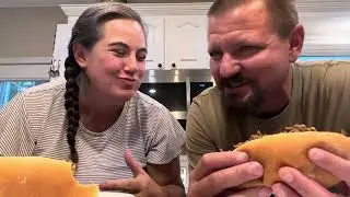 ButcherBox check in using flat steak from Butcher box. Philly cheese steaks!