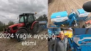 2024 yağlık ayçiçeği ekimini yapıyoruz.  #keşfet #tarım #ayçiçeğiekme #ayçiçeği #traktor #same