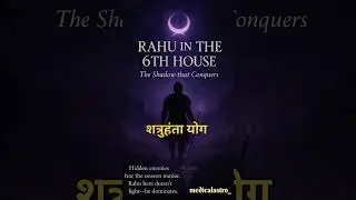 Rahu in 6th house #rahu #rahueffects #astrology