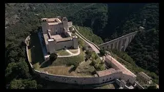 DJI MINI 3 pro - Spoleto PG Rocca Albornoziana #frenk_drone #dji #italy #dronevideo #spoleto #italia