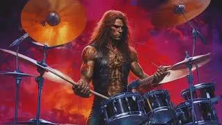 Demon Engine Drum Loop 100BPM | Double Bass | Metal | Speed
