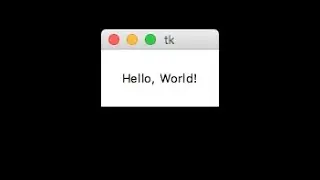 How to write title in  tkinter GUI