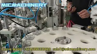 Ecuador Export Auto Perfume Fragrance Scent Aroma 100ml Bottle Filling Plugging Capping Machine