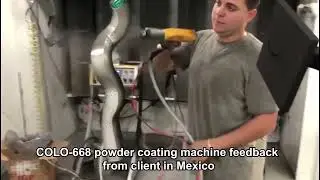 COLO-668-TH Portable Powder Coating Machine
