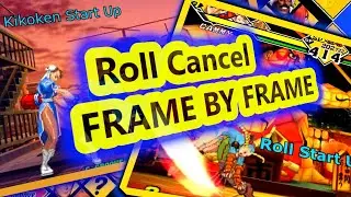 Capcom VS SNK 2 - Roll Cancel with Easy Examples and Annotations