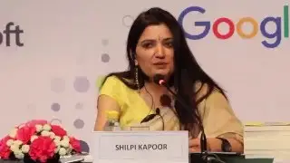 Shilpi Kapoor, CEO Barrier Break, Welcoming the guests at Techshare India 2016