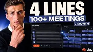 The 4-Line Cold Email We Use To Book 100+ Meetings/Month (Clay Workflow)
