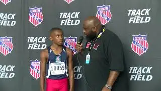2017-08-02 Interview With Malachi James U11 Willingboro TC, Willingboro NJ