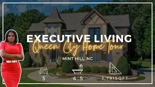 Queen City Home Tours: 5 Bedrooms in Davis Trace Mint Hill NC
