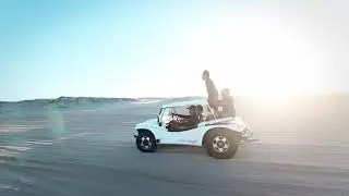 Free Music Video [Vehicles Traveling in the Desert]