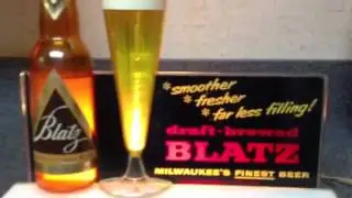 blatz beer bubbler 1950s
