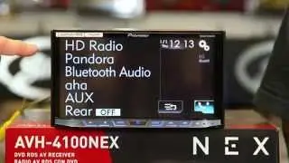 The new pioneer 2015 AVH 4100NEX DVD, Bluetooth, Apple CarPlay and Android Auto radio